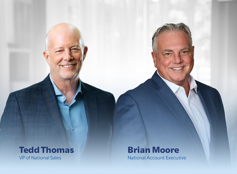 original Tedd Thomas, vice president of national sales, and Brian Moore, national account executive, bring decades of industry experience to support HOMELINK's continued growth.