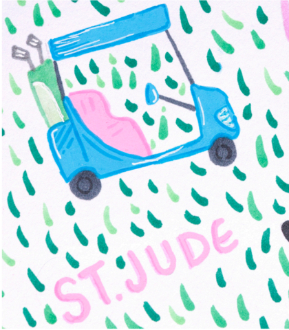 original Art by St. Jude patient Brinley