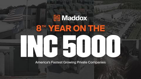 original Maddox Industrial Transformer Named to Inc. 5000 for Eighth Consecutive Year