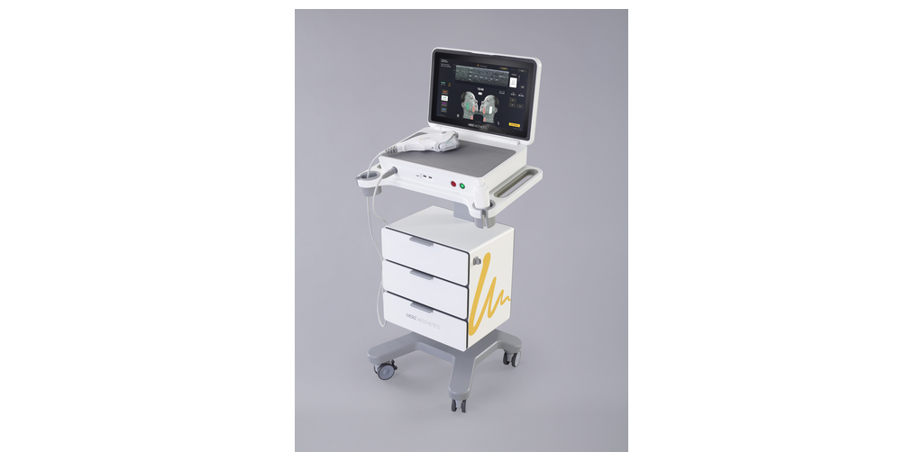 Merz Aesthetics® Announces New Knee Indication for Ultherapy PRIME®, Further Expanding Its Leadership as the First and Only FDA-Cleared Ultrasound With Real-time Visualization for Non-Surgical Skin Lifting 1 MERZ 2311933315 WORK SURFACE TRANSDUCER TOP 0001 CHR 003 SCREEN%5B1%5D