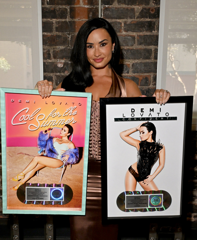 original Demi Lovato Photo by Lester Cohen