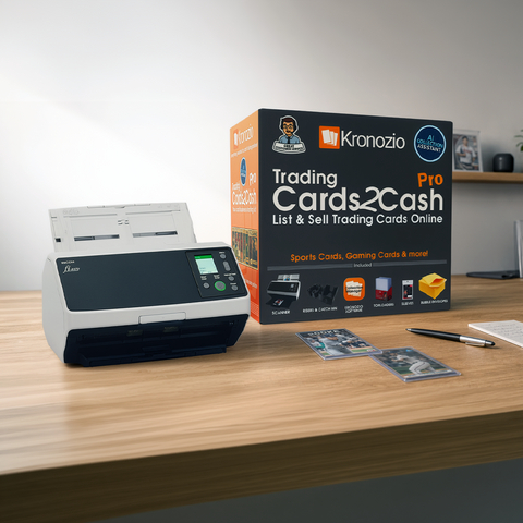 original PFU America, Inc. and Kronozio Introduce Document Scanner-Powered Bundle to Turn Trading Card Collections into Cash