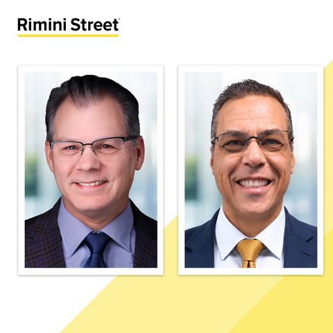 Rimini Street Expands C-Suite Leadership for Growth with Appointment of Two Proven Industry Veterans as Chief Operating Officer and Chief Delivery Officer