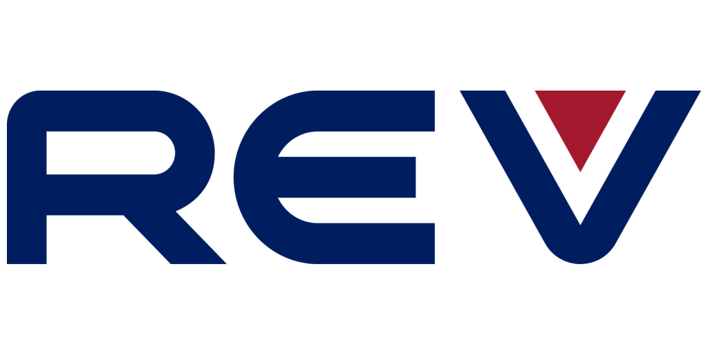 Rev Monogram Two Color Blue