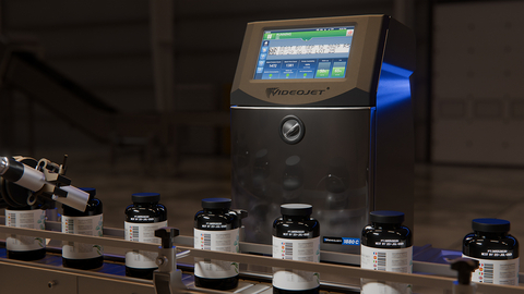 original The Videojet 1880 C continuous inkjet printer helps manufacturers reduce the cleaning, service calls and unpredictable downtime often associated with pigmented CIJ printing