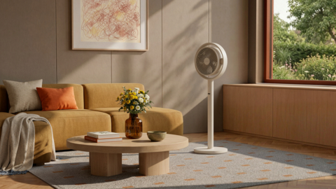 The new Blueair Pedestal Air Circulator Fan combines powerful, whisper-quiet performance with thoughtful Scandinavian design. Powered by Blueair’s proprietary AeroSilent™ Technology, the fan delivers fast, smooth airflow with 150° horizontal and 120° vertical oscillation to circulate air throughout the room for more even comfort. Available in three colorways and featuring a flexible modular height system, the Blueair Pedestal Fan is designed to fit seamlessly into any space.