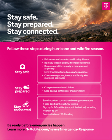Stay safe. Stay prepared. Stay connected.