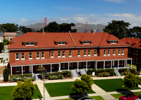 original 102 Montgomery in the Presidio of San Francisco