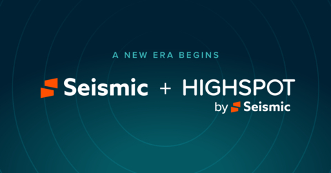 Seismic has completed its merger with Highspot, bringing the two companies together under the Seismic name. The combined company brings together the scale, technology and expertise of both organizations to help define the next era of Go-to-Market Performance.