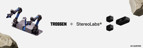 thumbnail Trossen Robotics Physical AI Workbench with Stereolabs ZED X Mini and Nano Cameras