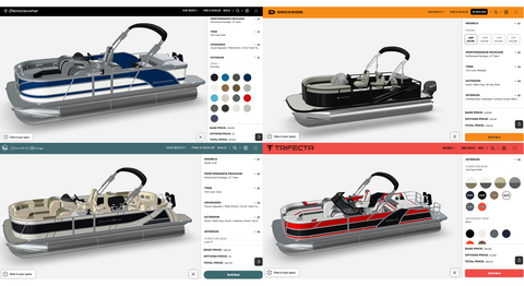 Forest River Marine is making the boat-buying experience more interactive and personalized with its new 3D Boat Builder, a digital platform available across its marine brands, including Berkshire, Dockside, South Bay, and Trifecta.