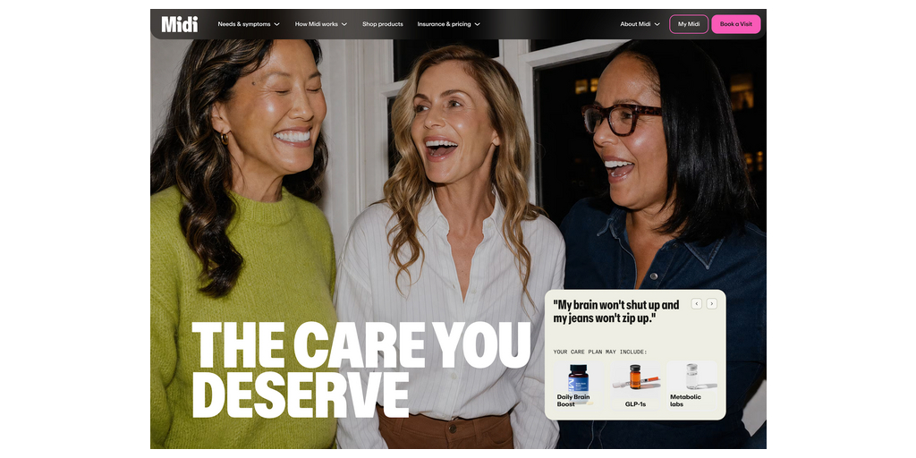 Midi Health Unveils Bold New Brand Identity Laying the Foundation for Next Chapter of Business Growth 1 MidiHealth