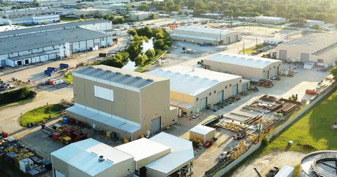 original Property image: 6500 Brittmoore, a ~12-acre, 140,200 sq. ft. crane-served campus located in Houston, TX, fully leased to a leading energy technology company.