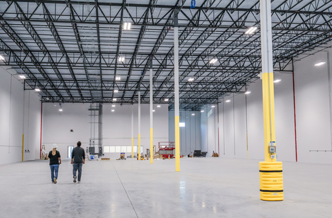 Construction of Kenco's new Innovation Lab, which will serve as a collaborative space for developing, testing and demonstrating innovative supply chain solutions.
