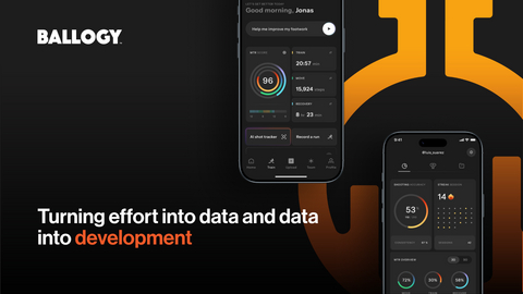original Ballogy introduces Move, Train, Recover — a complete system that turns effort into data and data into development