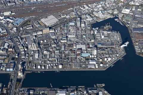 original Aerial view of the Kawasaki Works