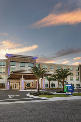 PG Cape Canaveral DST, anchored by the Holiday Inn Express Cape Canaveral in Florida (pictured)