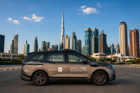 Apollo Go’s sixth-generation RT6 is a purpose-built, fully electric robotaxi designed for fully driverless operations