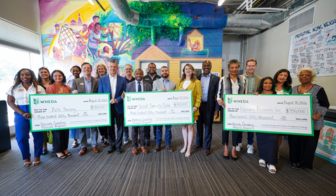 original Representatives from FHLBank Chicago, WHEDA, Acts Housing, Housing Resources Inc. and United Community Center gather in Milwaukee for a check presentation recognizing grant funding through FHLBank Chicago’s Community First® Housing Counseling Resource Program.