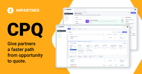 original Give partners a faster path from opportunity to quote with Impartner's CPQ.