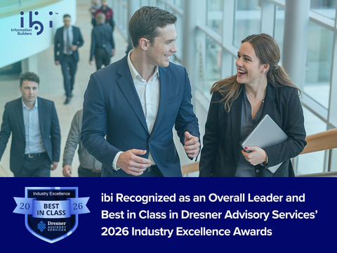 original ibi Recognized as an Overall Leader and Best in Class in Dresner Advisory Services’ 2026 Industry Excellence