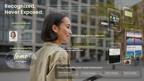 original TomoIDV issues a PPID to identify users based on verified home-country credentials and authoritative data sources. (Image:Tomoarrow)