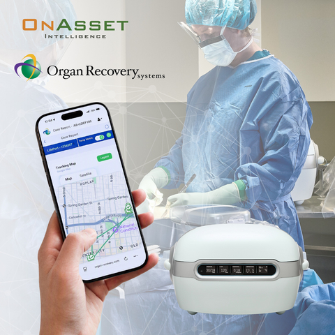Organ Recovery Systems' LifePort Kidney Transporter with integrated OnAsset Intelligence SENTRY 600 FlightSafe® real-time tracking and sensing technology