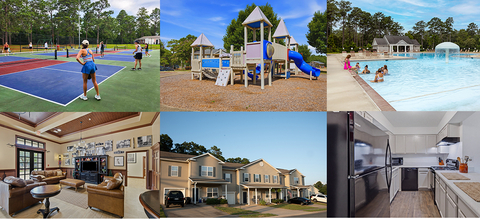 original Corvias residents enjoy homes and community amenities, including community centers and neighborhood pools and playgrounds, that support an exceptional living experience (Pictured: Fort Polk, La.)
