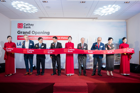 original The grand opening ceremony was attended by senior leadership and community members who gathered to commemorate this significant occasion for Cathay Bank.