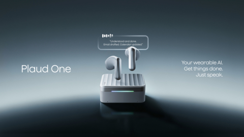 original Plaud One, the wearable AI earbuds built for the agent era.