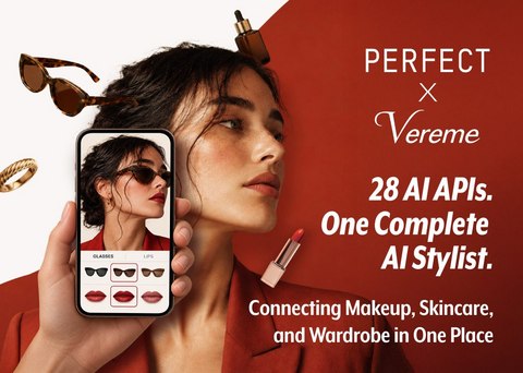 Perfect Corp. Brings Visual Intelligence to Vereme’s New AI Stylist With 28 YouCam APIs Across Skin, Hair, Makeup, and Accessories