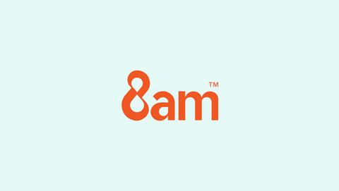 8am Logo