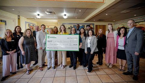 original Representatives from FHLBank Chicago, WHEDA, La Casa de Esperanza, and Waukesha State Bank gather in Waukesha, Wis., for a check presentation recognizing grant funding through FHLBank Chicago’s Community First® Housing Counseling Resource Program.