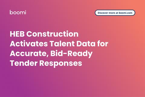 original HEB Construction Activates Talent Data for Accurate, Bid-Ready Tender Responses
