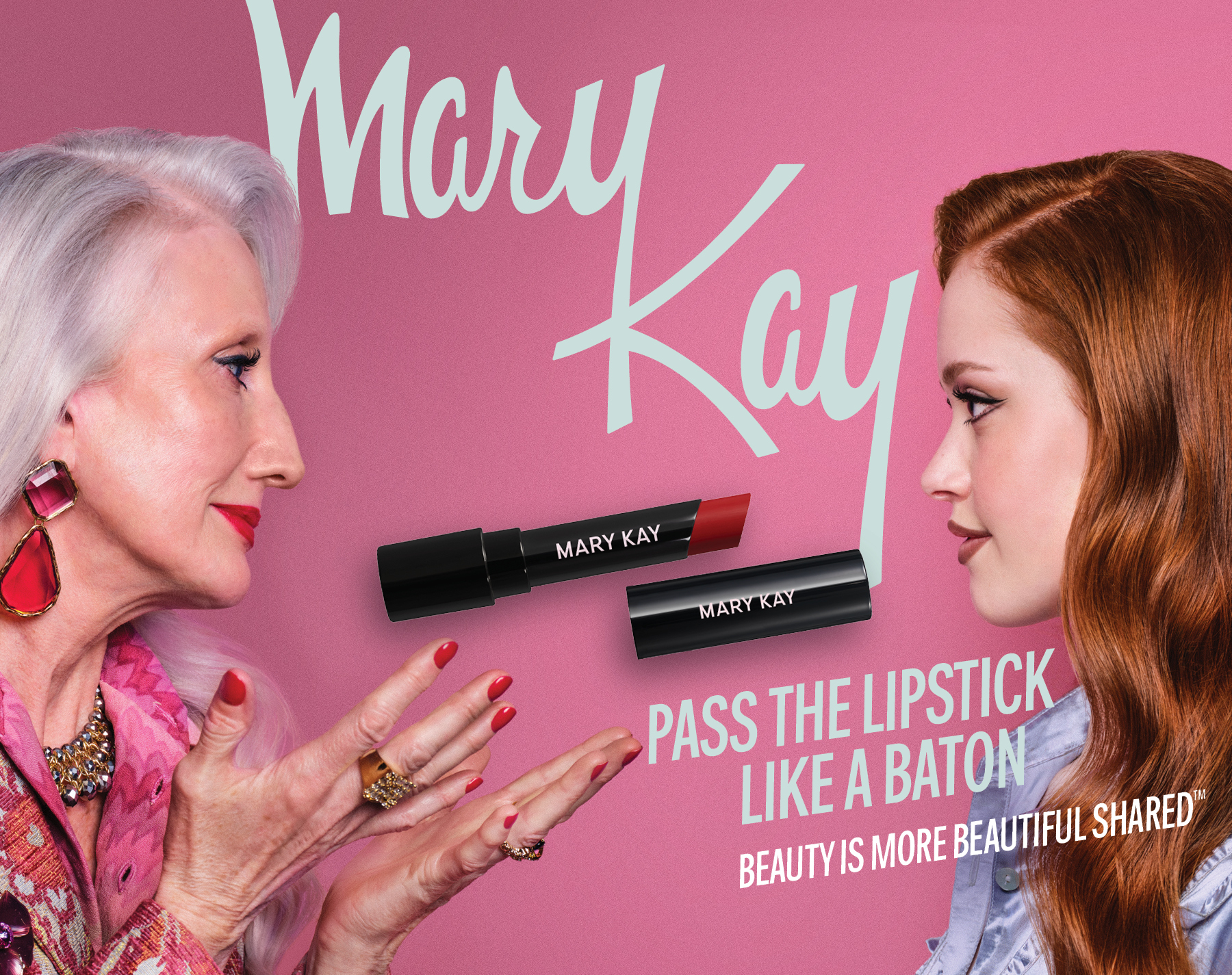 Beauty Is More Beautiful Sharedu2122 global campaign was developed in partnership with Grey, through an all women-team bringing together a modern creative vision and Mary Kay's enduring heritage to shape the next chapter of the brand. (Image Courtesy: Mary Kay Inc.)