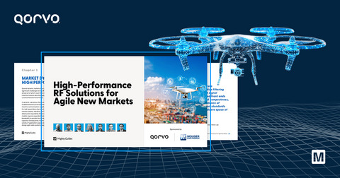 original Qorvo is helping engineers tackle RF designers' biggest challenges. From frequency-agile drones to mMIMO satellite links and power-optimized IoT, flexibility is key. Read the new eBook published by Mouser and Qorvo.