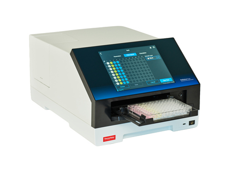 original Thermo Scientific™ Multiskan™ Ease Absorbance Microplate Reader is a compact, easy-to-use microplate reader designed for reliable absorbance measurements and streamlined workflows in research and routine laboratory applications.