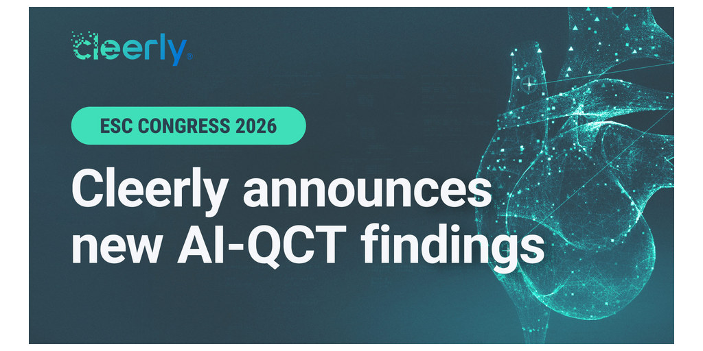 Cleerly Announces New Findings on How AI-QCT Plaque Measurements Relate to Long-Term Cardiovascular Risk 1 cleerly pr esc 2026 v1