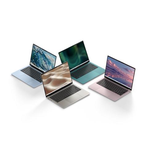 The Dell 14S features four colors: Linen, Dusty Rose, Washed Denim and Velvet Green.