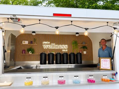 original Plexus Summer Wellness Tour Trailer stopped in 22 states this summer. Photo courtesy of Plexus Worldwide.
