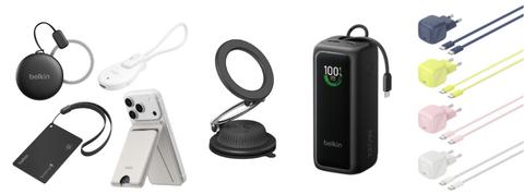 original Product lineup showcasing Belkin's newest mobile power accessories