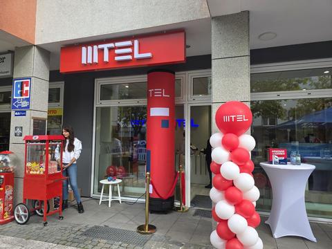 original New MTEL Germany Store in Frankfurt