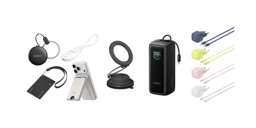 Belkin presenta nuove soluzioni per l’alimentazione, la localizzazione e la personalizzazione degli accessori tecnologici
