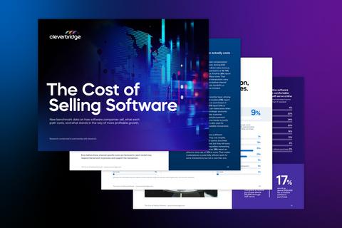 Cleverbridge's The Cost of Selling Software report, conducted with Ascend2 Research, benchmarks how B2B software companies sell, what each channel costs, and how buyers want to purchase routine transactions.