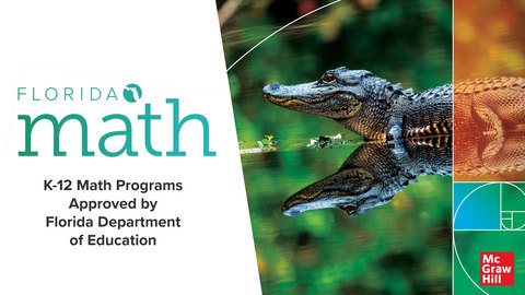 original McGraw Hill's K-12 math programs have been approved by the Florida Department of Education for use across the state.