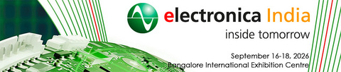 original "electronica India 2026" is one of India's largest specialized industry trade fairs where the world's top manufacturers in the electrical and electronics industries gather.
