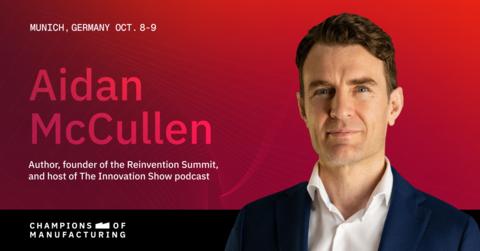 Aidan McCullen, Author, Founder of the Reinvention Summit, and Host of The Innovation Show Podcast