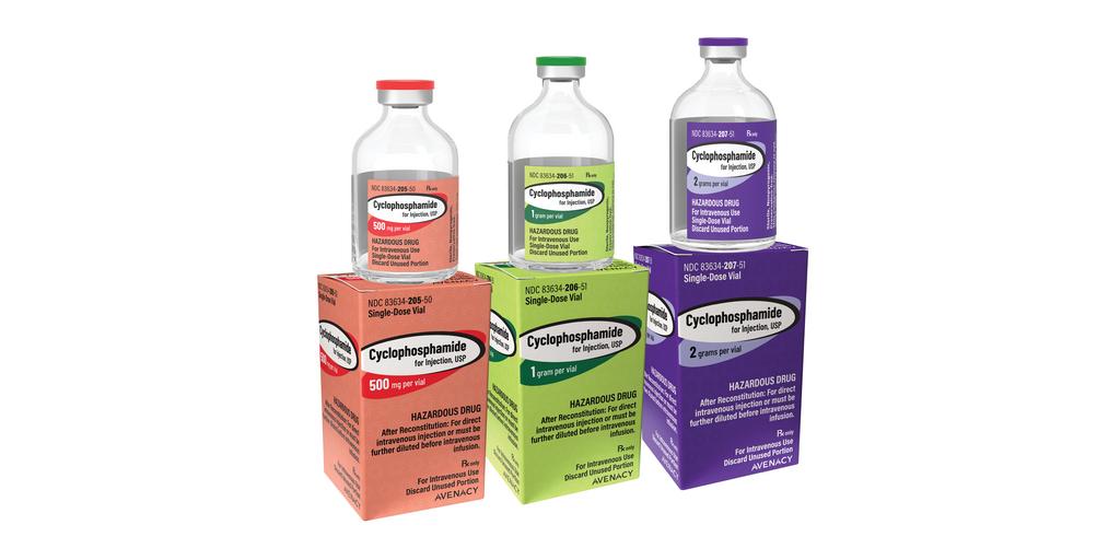 Avenacy Announces Launch of Cyclophosphamide for Injection, USP in the U.S. Market 1 AVENACY cyclo press