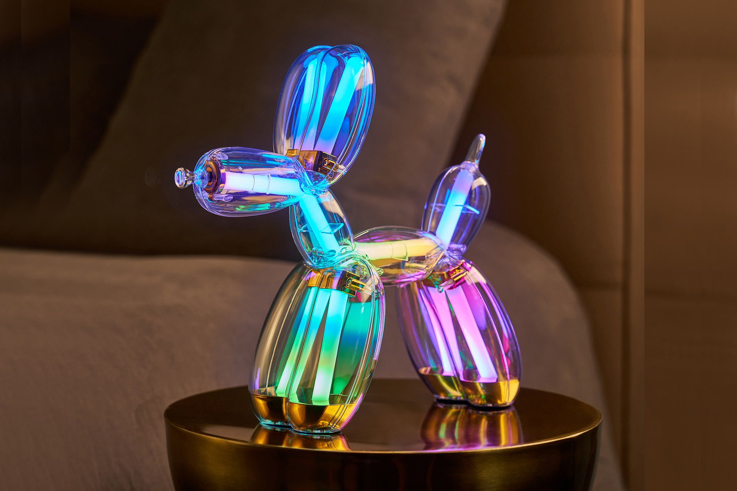 Lexon x Jeff Koons Balloon Dog Lamp