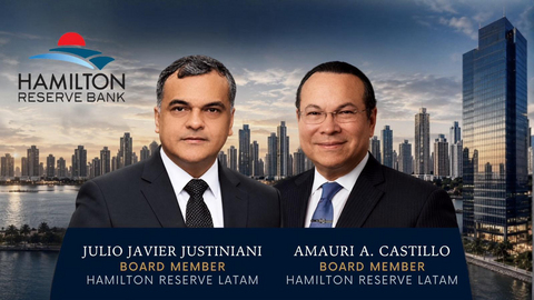 Hamilton Reserve Bank is pleased to welcome Julio Javier Justiniani and Amauri A. Castillo as Board Members of Hamilton Reserve LATAM. Their leadership and deep regional experience will help strengthen our commitment to serving clients across Latin America with trusted, sophisticated international banking solutions.